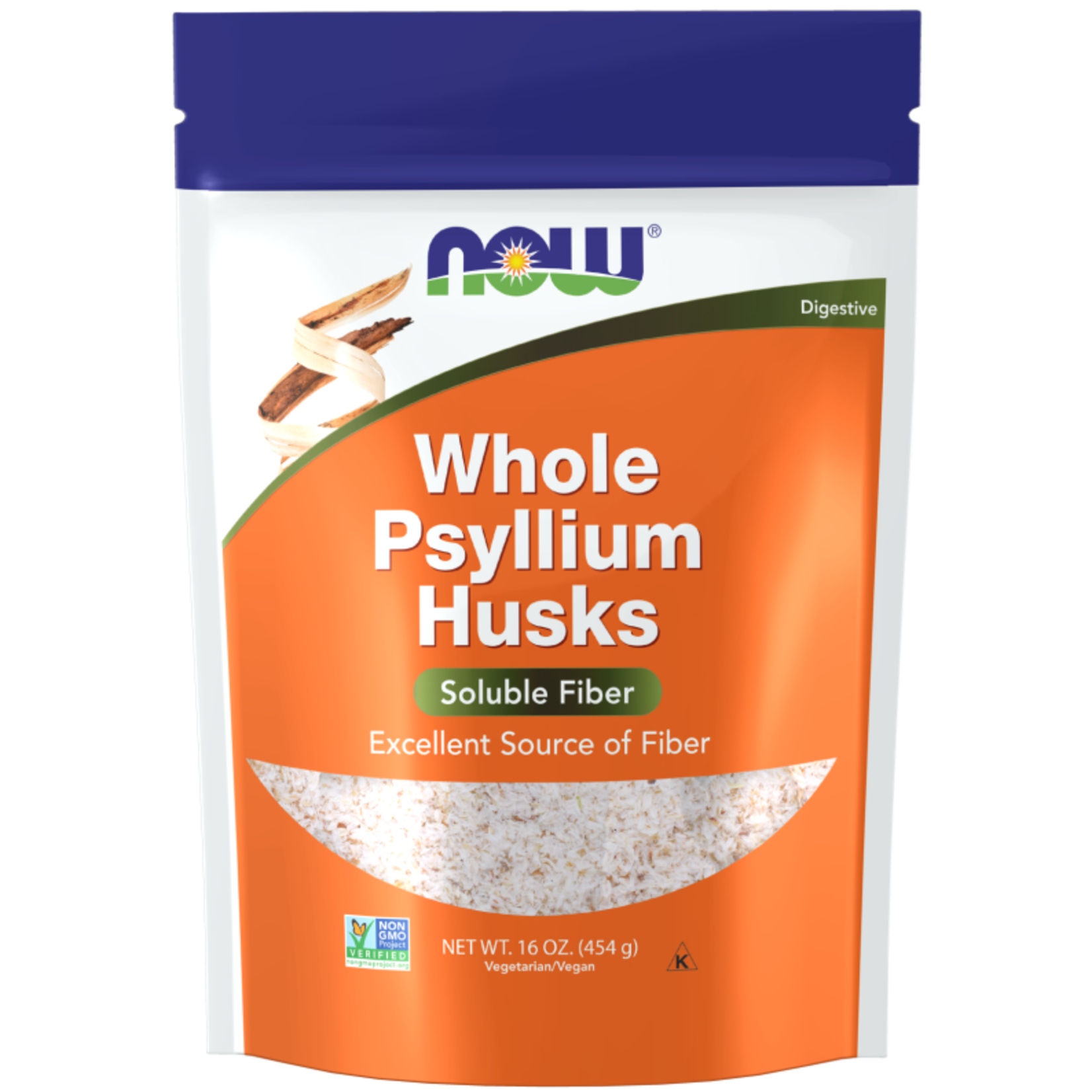 Now Now - Psyllium Husks Whole - 1 lb