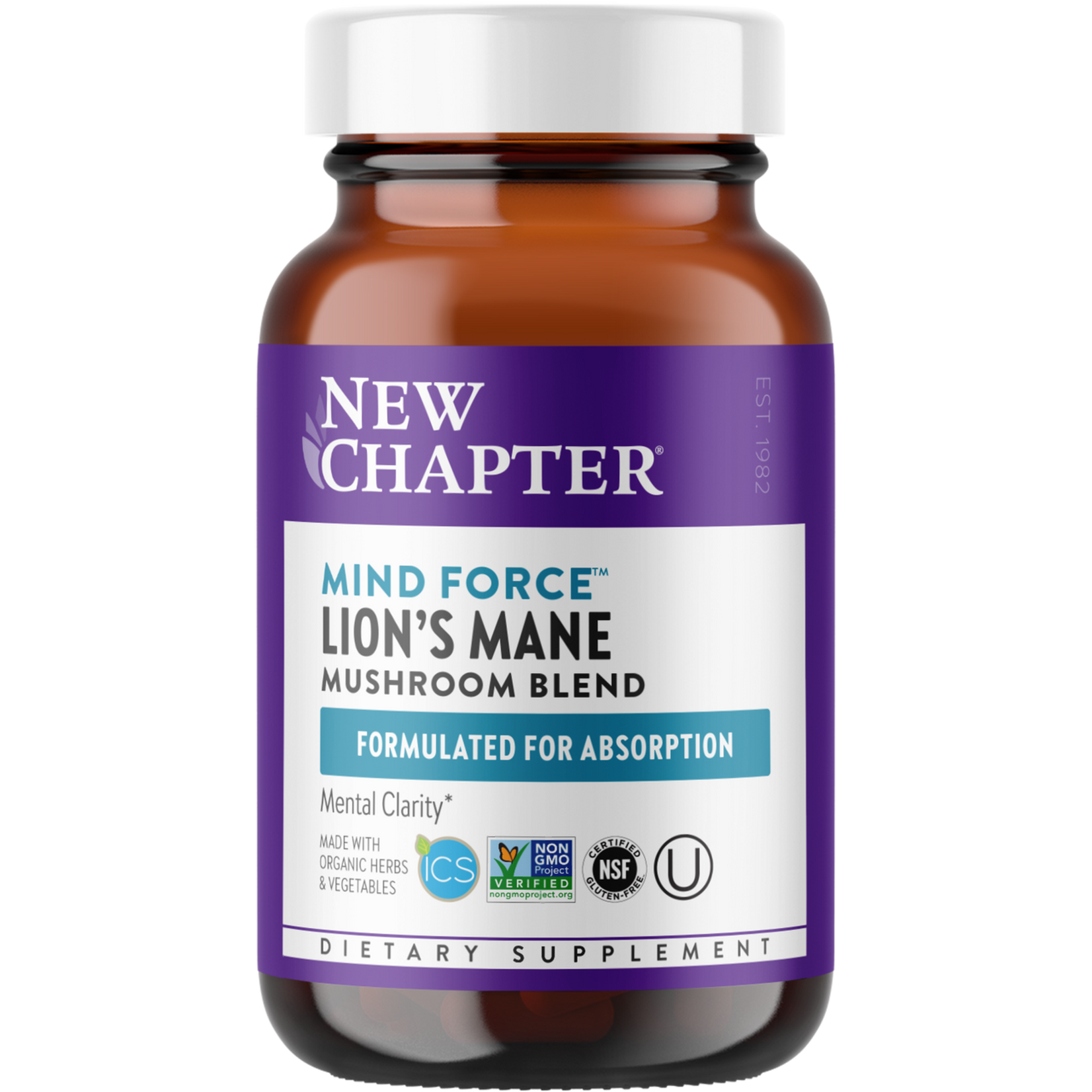 New Chapter New Chapter - Lion's Mane - 60 Vegan Capsules