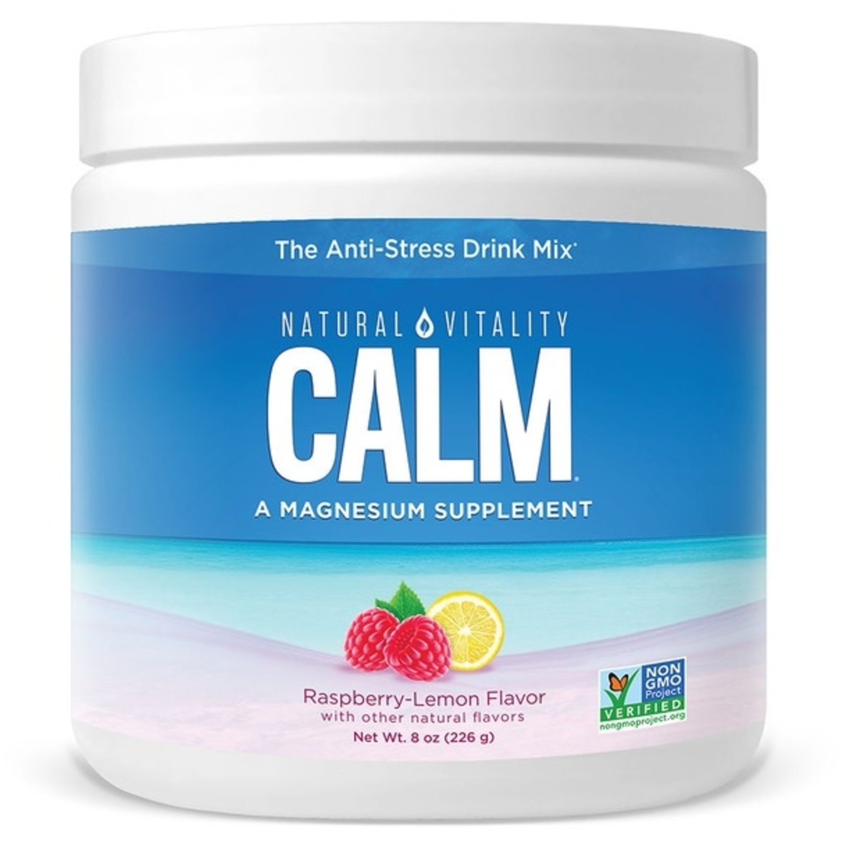 Natural Vitality Natural Vitality - Natural Calm Raspberry Lemon - 8 oz