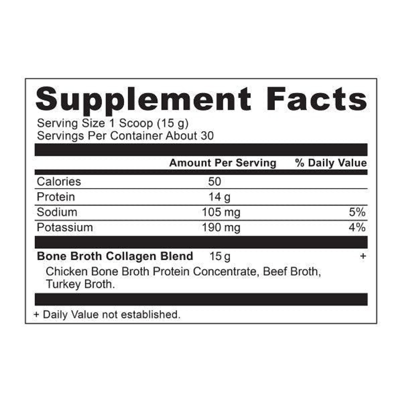 Ancient Nutrition Ancient Nutrition - Bone Broth Collagen Pure - 15.9 oz