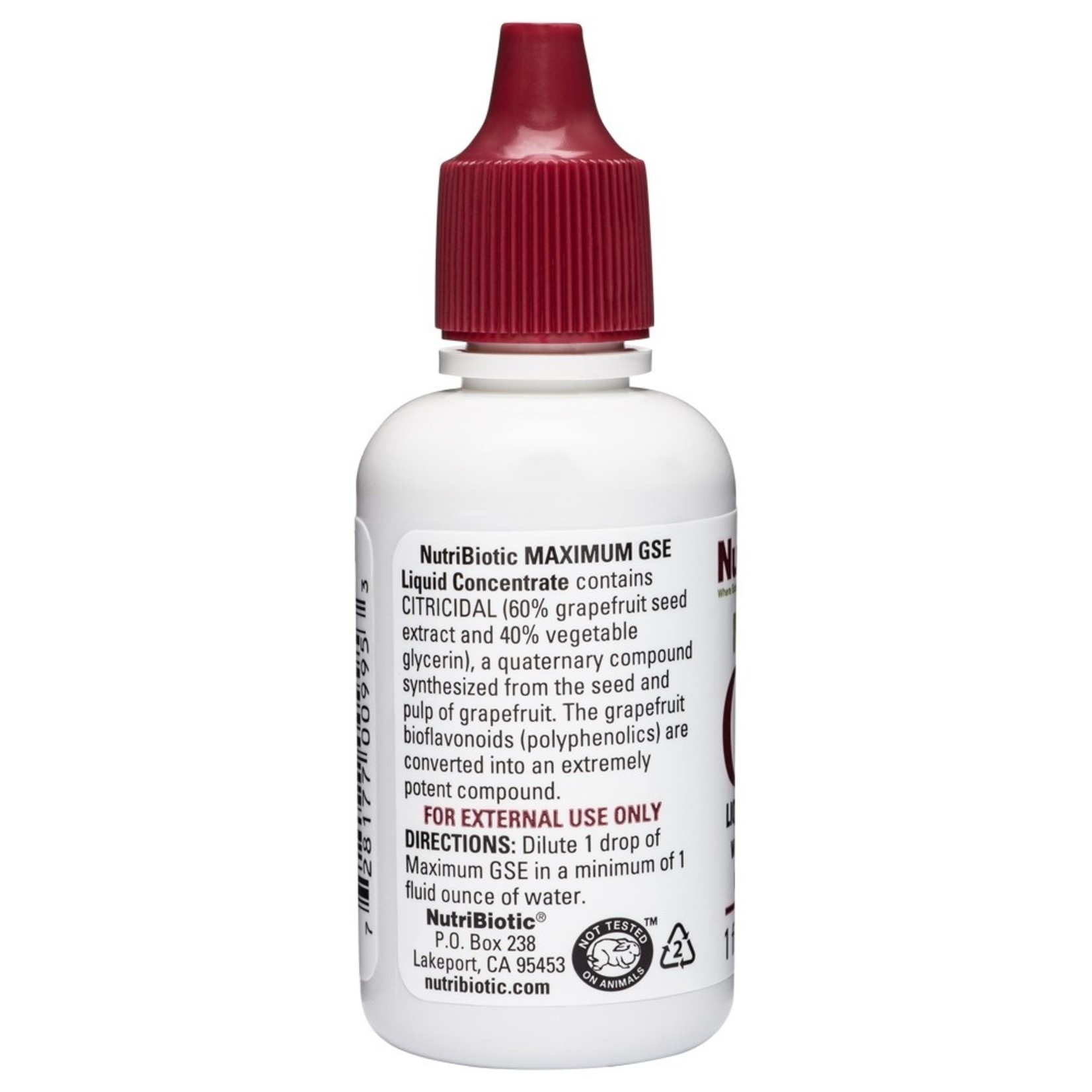 Nutribiotic Nutribiotic - Max GSE Liquid Concentrate - 1 oz