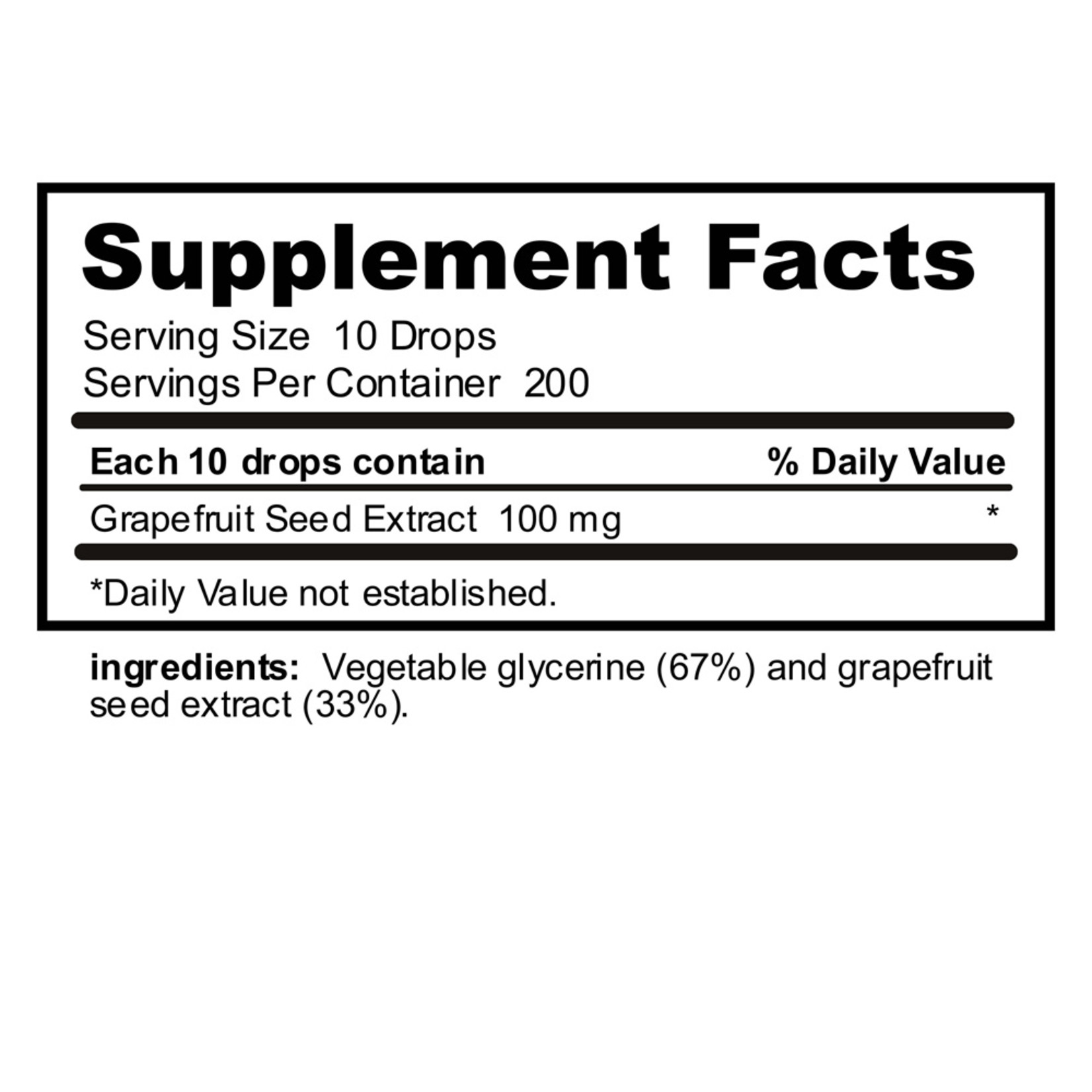 Nutribiotic Nutribiotic - Grapefruit Seed Concentrate - 2 oz