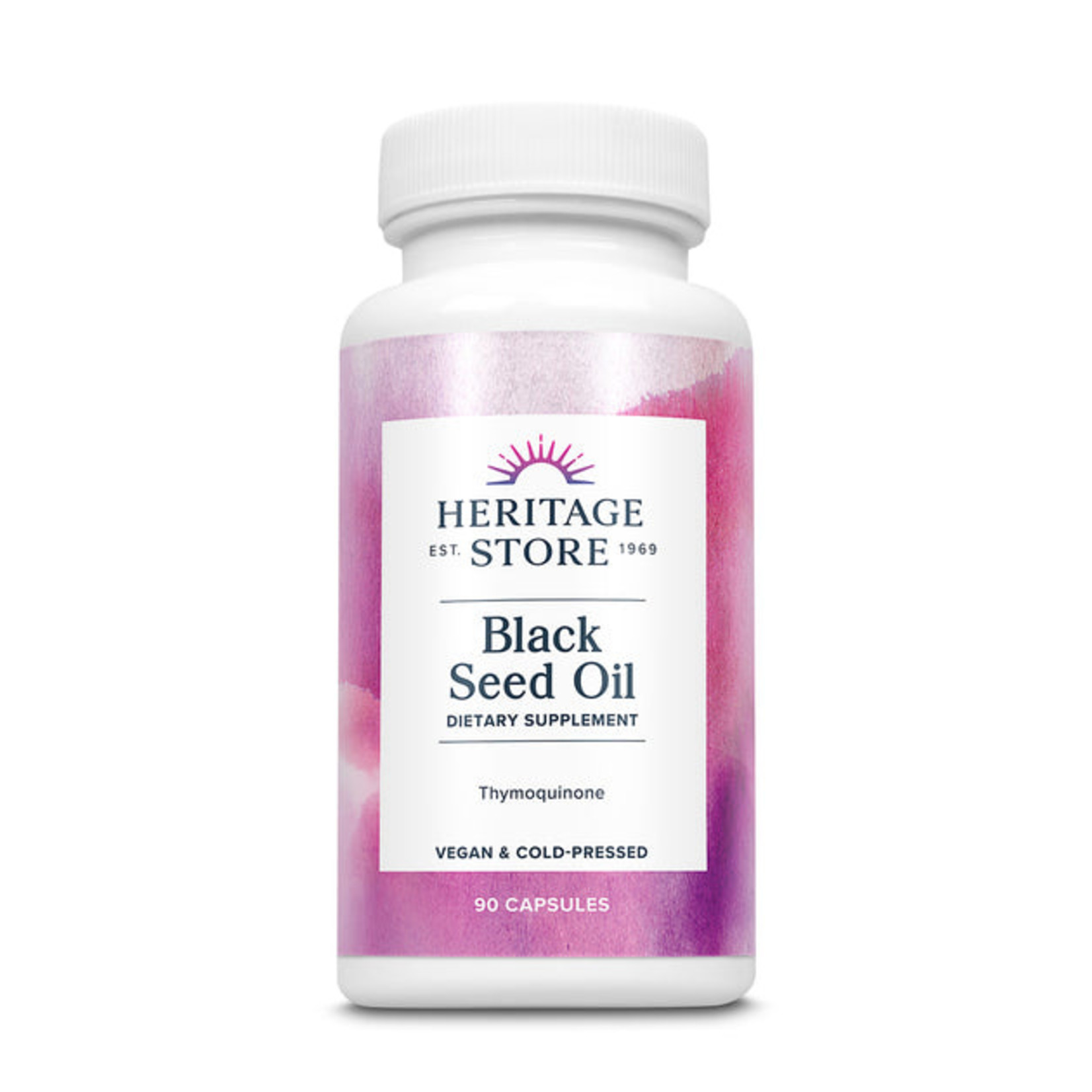 Heritage Store Heritage Store - Black Seed Oil 650 mg - 90 Capsules