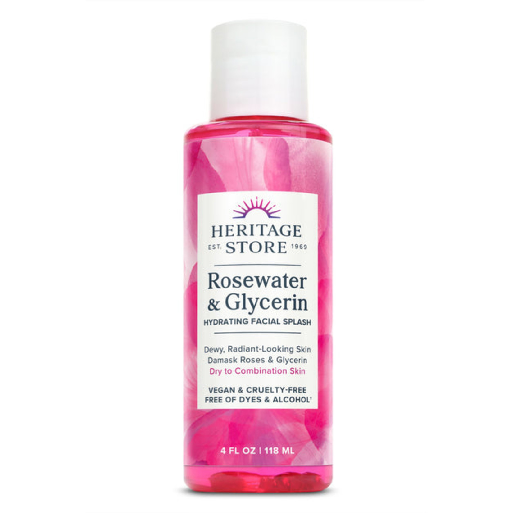 Heritage Store Heritage Store - Rosewater & Glycerin - 4 oz