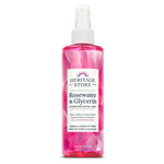 Heritage Store Rosewater and Glycerin - 8 oz
