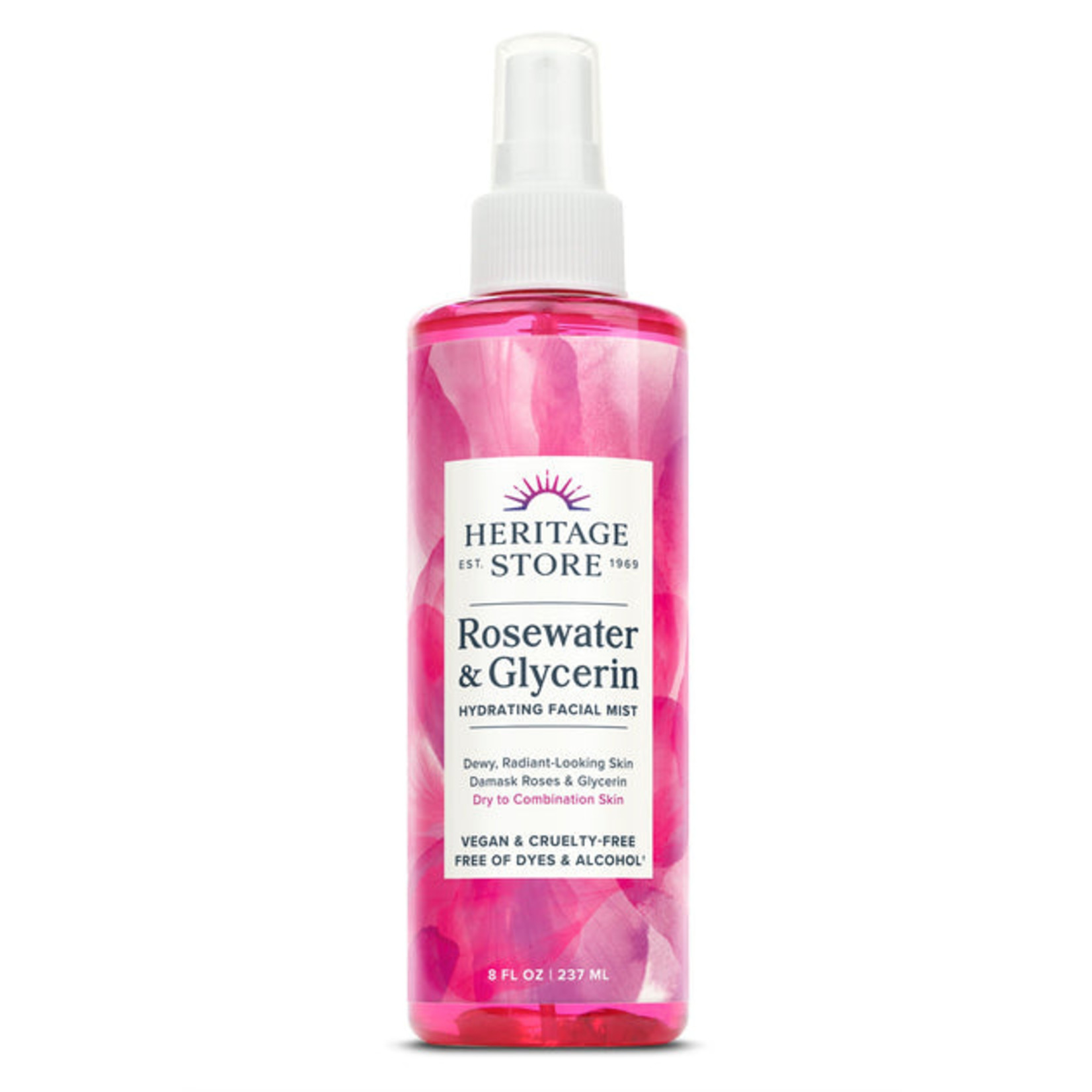 Heritage Store Heritage Store - Rosewater and Glycerin - 8 oz