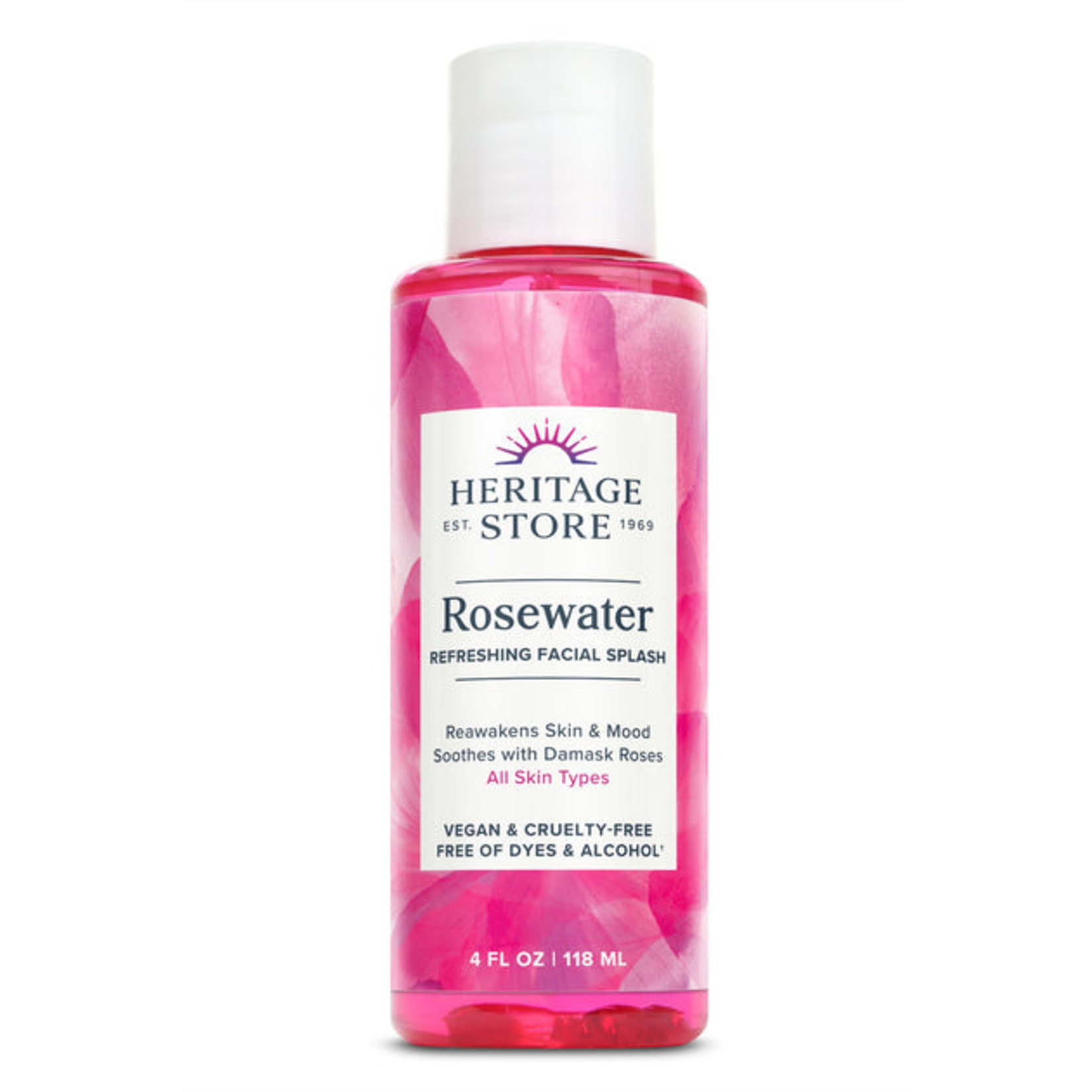 Heritage Store Heritage Store - Rose Petals Rosewater - 4 oz