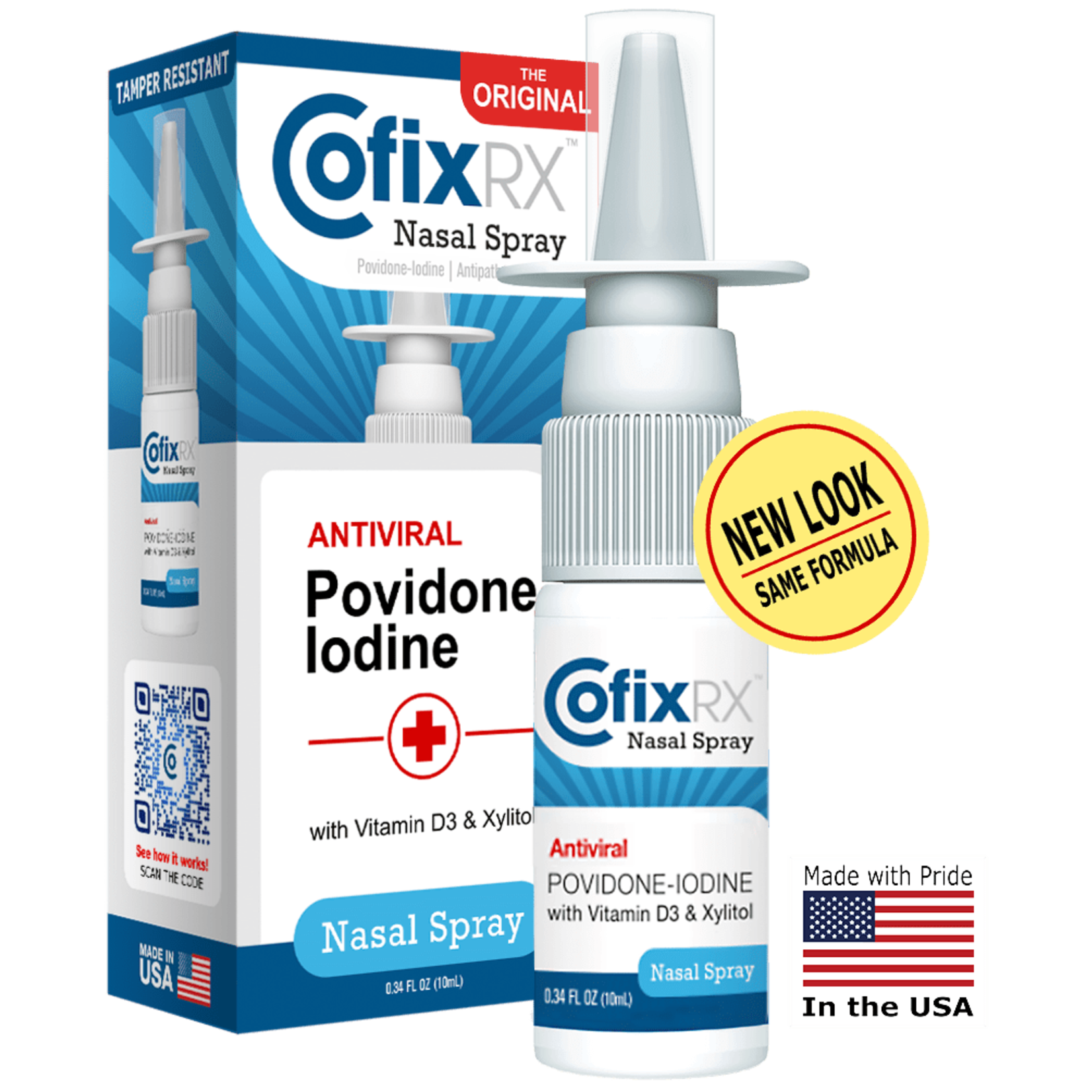 CofixRX CofixRX - Povidone Iodine Nasal Spray - 10 mL