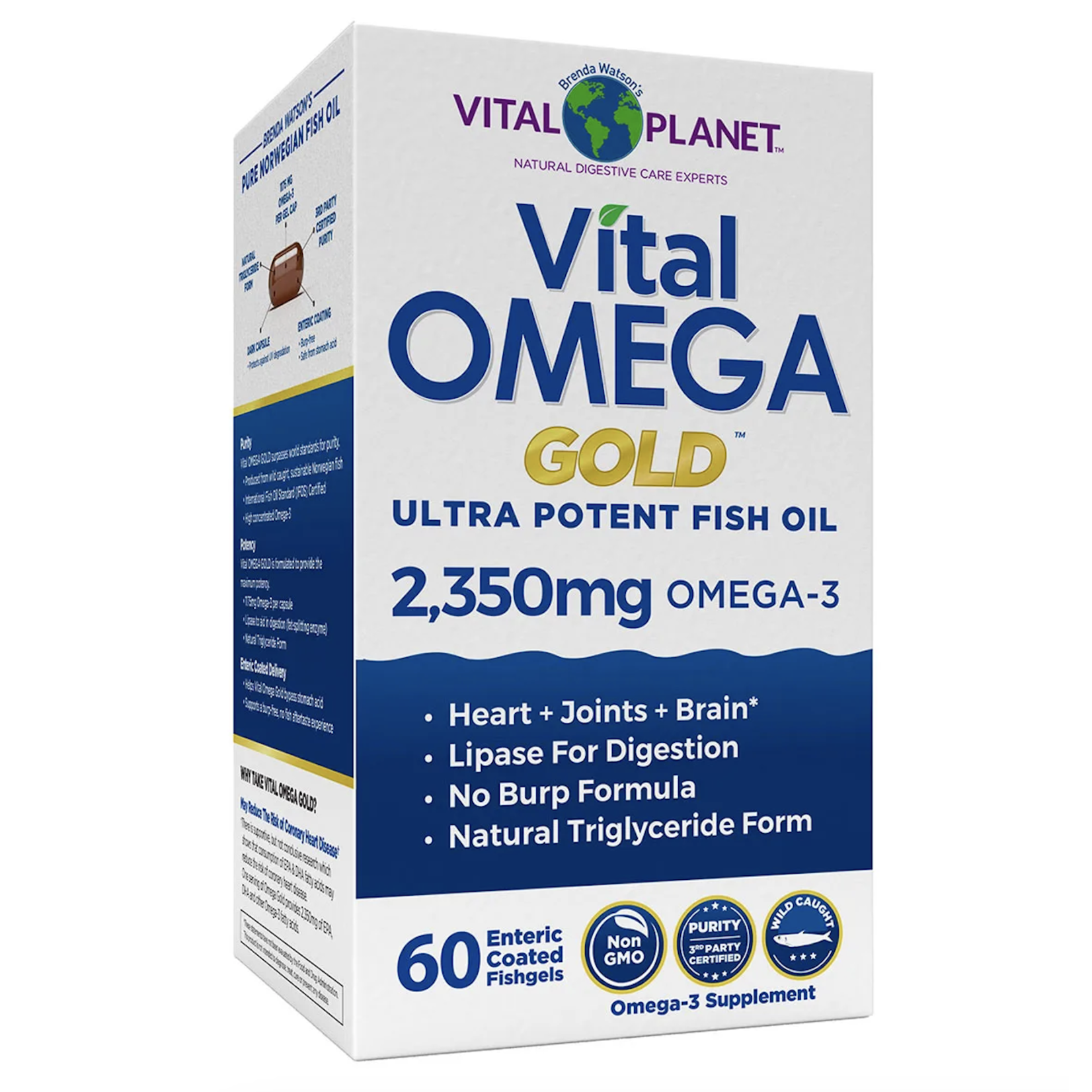 Elite Recovery Omega 3 Fish Oil - 60 capsules – Parlett Nutrition