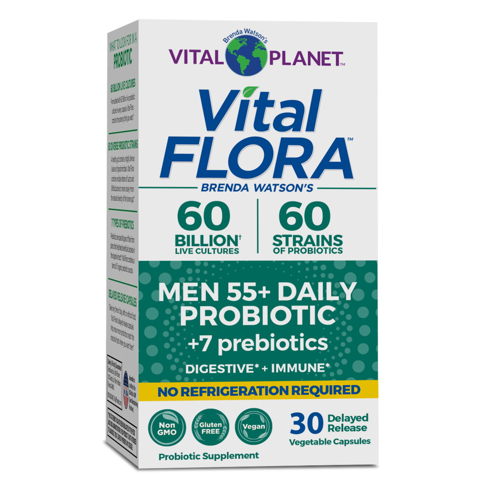 Vital Planet Vital Planet - Mens 55+ Daily Shelf Stable - 30 Capsules