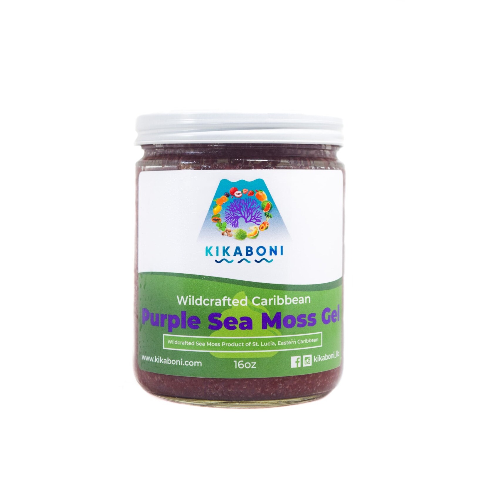 Kikaboni Kikaboni - Sea Moss Gel Purple - 16 oz