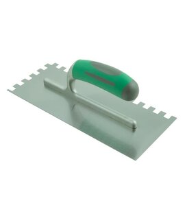 TileLine Tools Notched Trowels - Carbon Steel Soft Grip