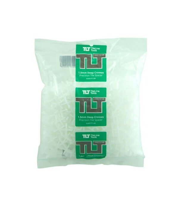 AMARK Tileline Deep Cross Spacers 1.5mm  - 500 Bags Economy