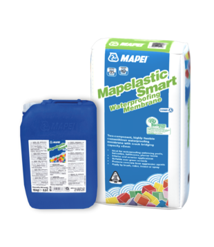MAPELASTIC SMART – Part A 20kg Bag+ Part B 10kg Drum