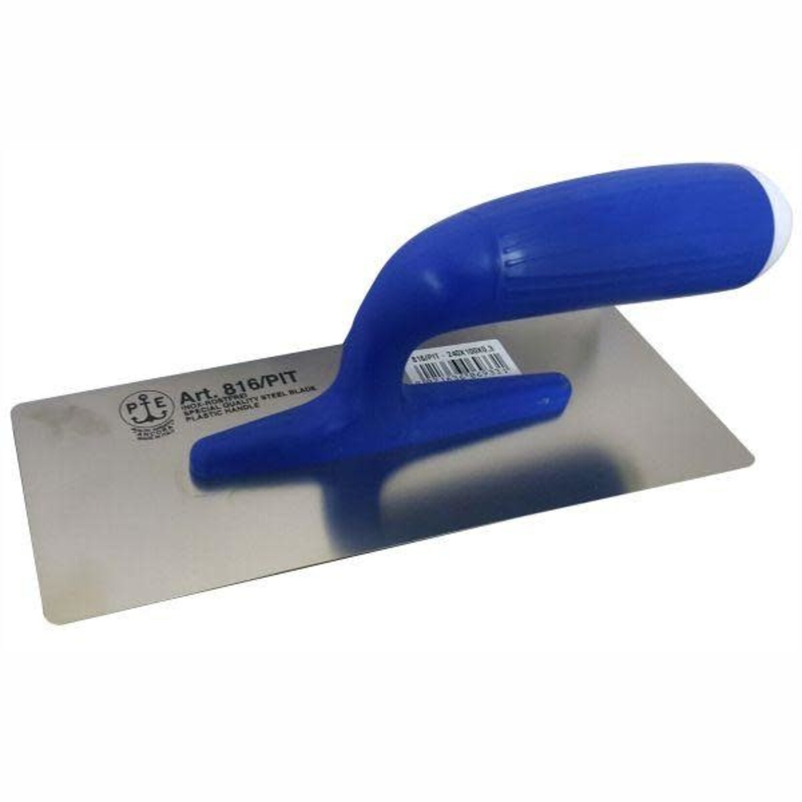 Ancora Ancora Pavan 816/PIT  Stainless Flexible Trapezoidal Trowel -  Rounded Corner
