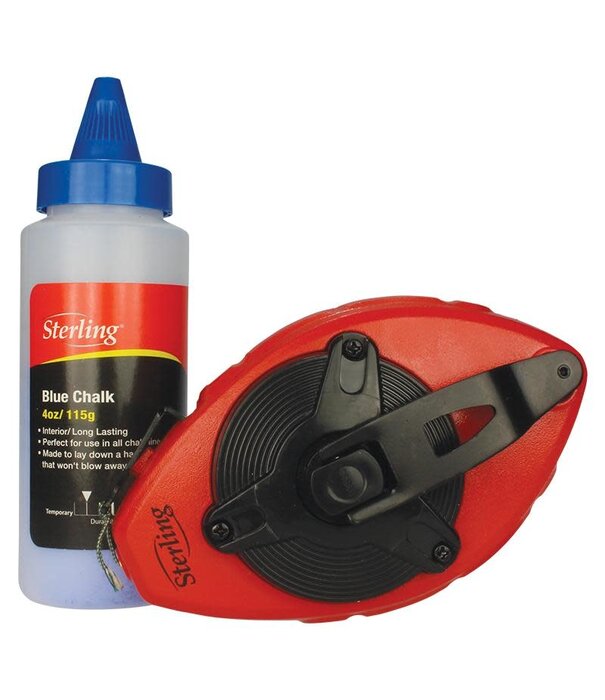 Sterling Sterling Chalk Line Set: Aluminium Case