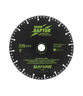 235mm (9in) | Demo Raptor Extreme Multi-Purpose Demolition Diamond Blade