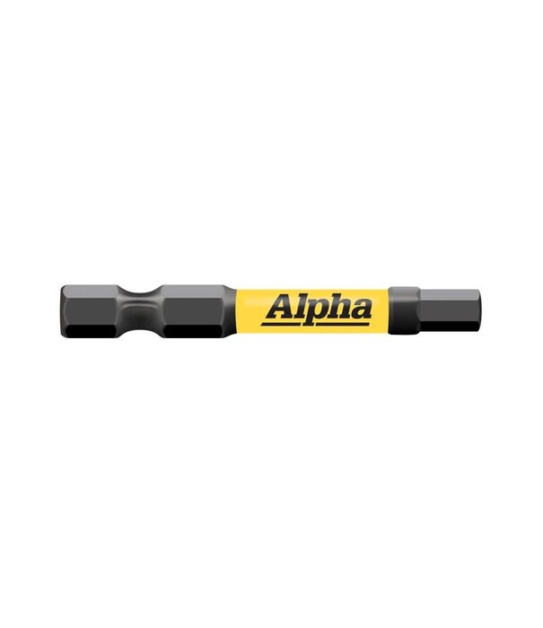Alpha ThunderMax HEX5 x 50mm Impact Power Bit | Wrapped