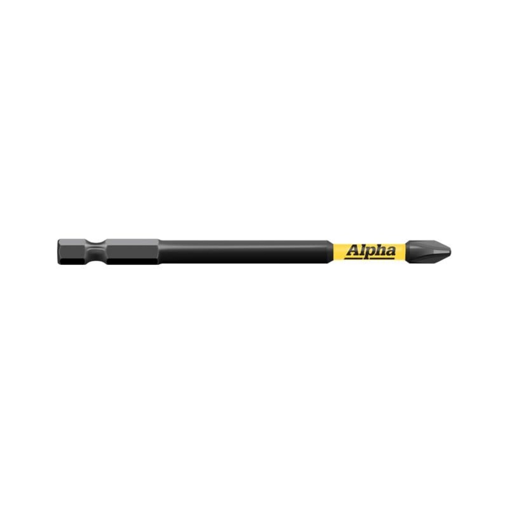 Alpha ThunderMAX PH2 x 100mm Impact Power Bit | Wrapped