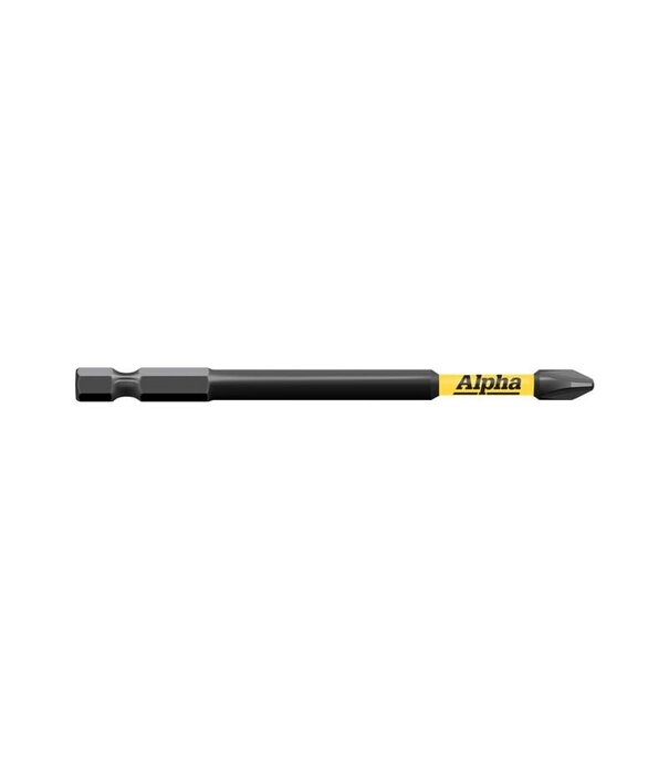 Alpha ThunderMAX PH2 x 100mm Impact Power Bit | Wrapped