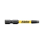 Alpha ThunderMAX SQ2 x 50mm Impact Power Bit | Wrapped