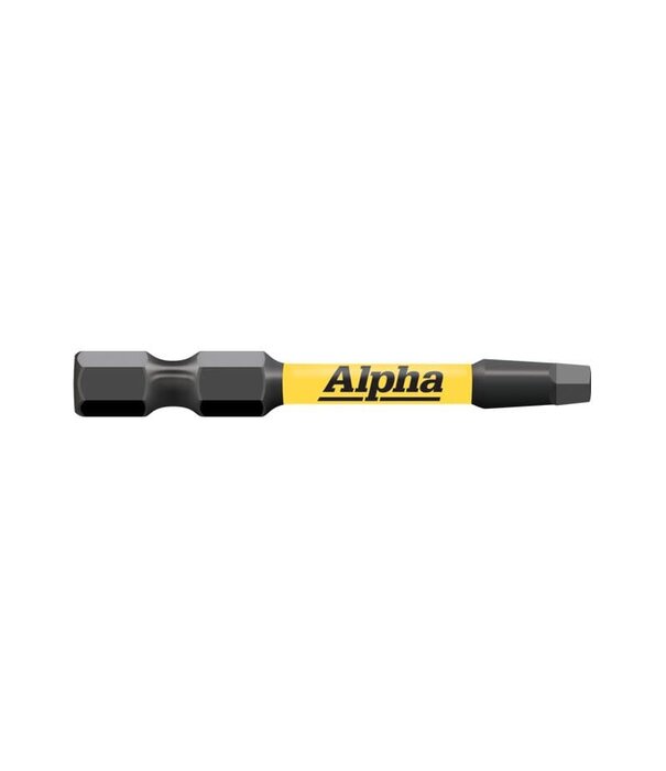 Alpha ThunderMAX SQ2 x 50mm Impact Power Bit | Wrapped