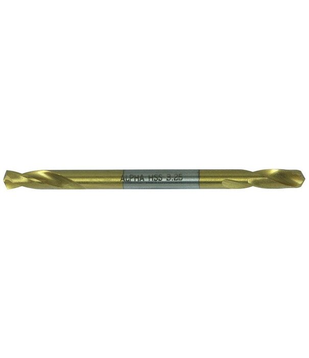 Alpha No.30 Gauge (3.26mm) Double Ended Drill Bit - Gold Series