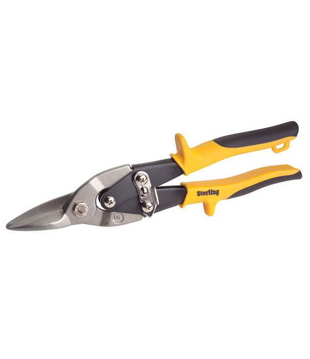 Sterling Yellow Straight Cut Aviation Snips