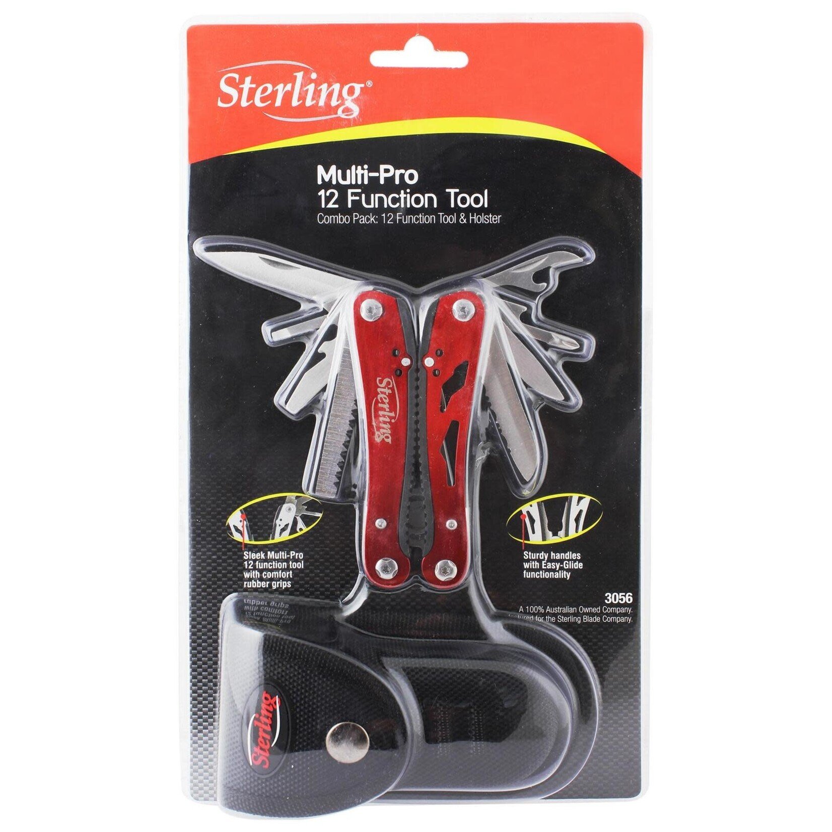Sterling MultiPro 12 Function Multitool + Holster