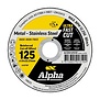 Cutting Disc 125 x 1.0 mm Alpha Bulk