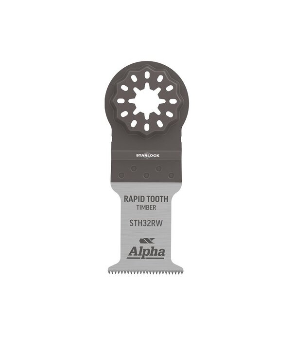 Alpha Starlock Rapid Wood 32mm - Long Life Timber Multi-Tool Blade