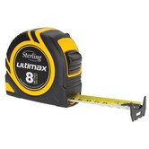 Sterling Ultimax Tape Measure: 8m x 25mm Metric