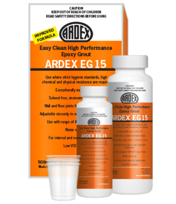 Ardex EG15 EPOXY LIQUID 1.5L KIT (Part A & Part B)