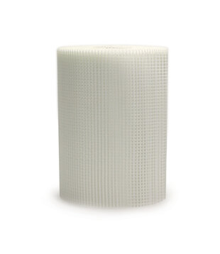 Alkaline Resistant Fiberglass Wall Mesh 165 G/mÂ²(Â±5G) 5mmx5mm 1.185x50m Blue