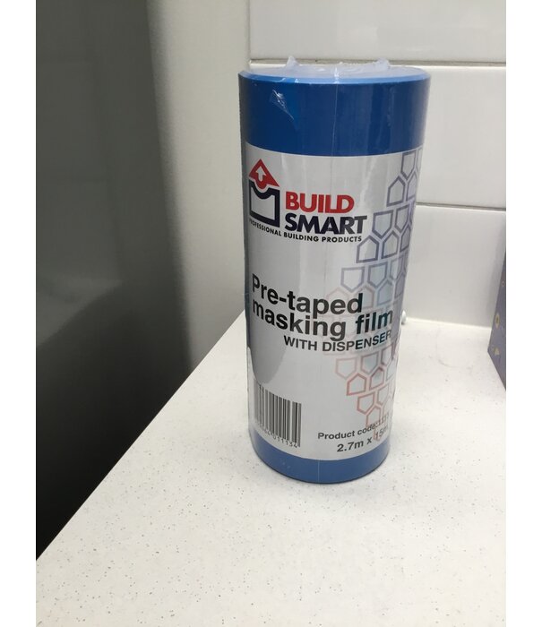 BuildSmart Pre-Taped Masking film - BCT with Dispenser