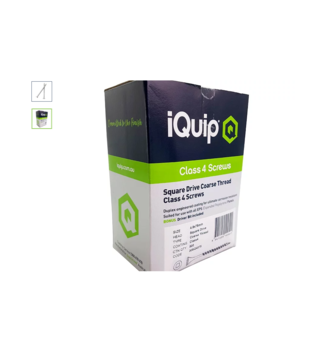 iQuip Class 4 Sq. Drive Screw Needle Point 100mm 250pk