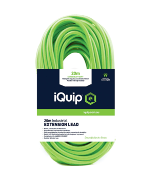 iQuip Extension Lead 20M 15A(10Amp Plug & Socket)