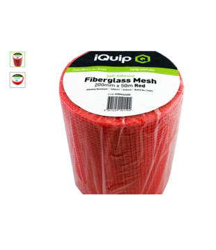 iQuip F/Glass Render Mesh Non-Adhesive 1000mm X 50M BLUE