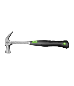 iQuip Claw Hammer One Piece Steel Rubber Grip 20oz
