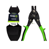 iQuip Aviation Tin Snip Straight Cut With Holster