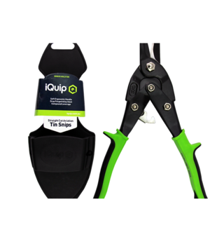 iQuip Aviation Tin Snip Straight Cut With Holster