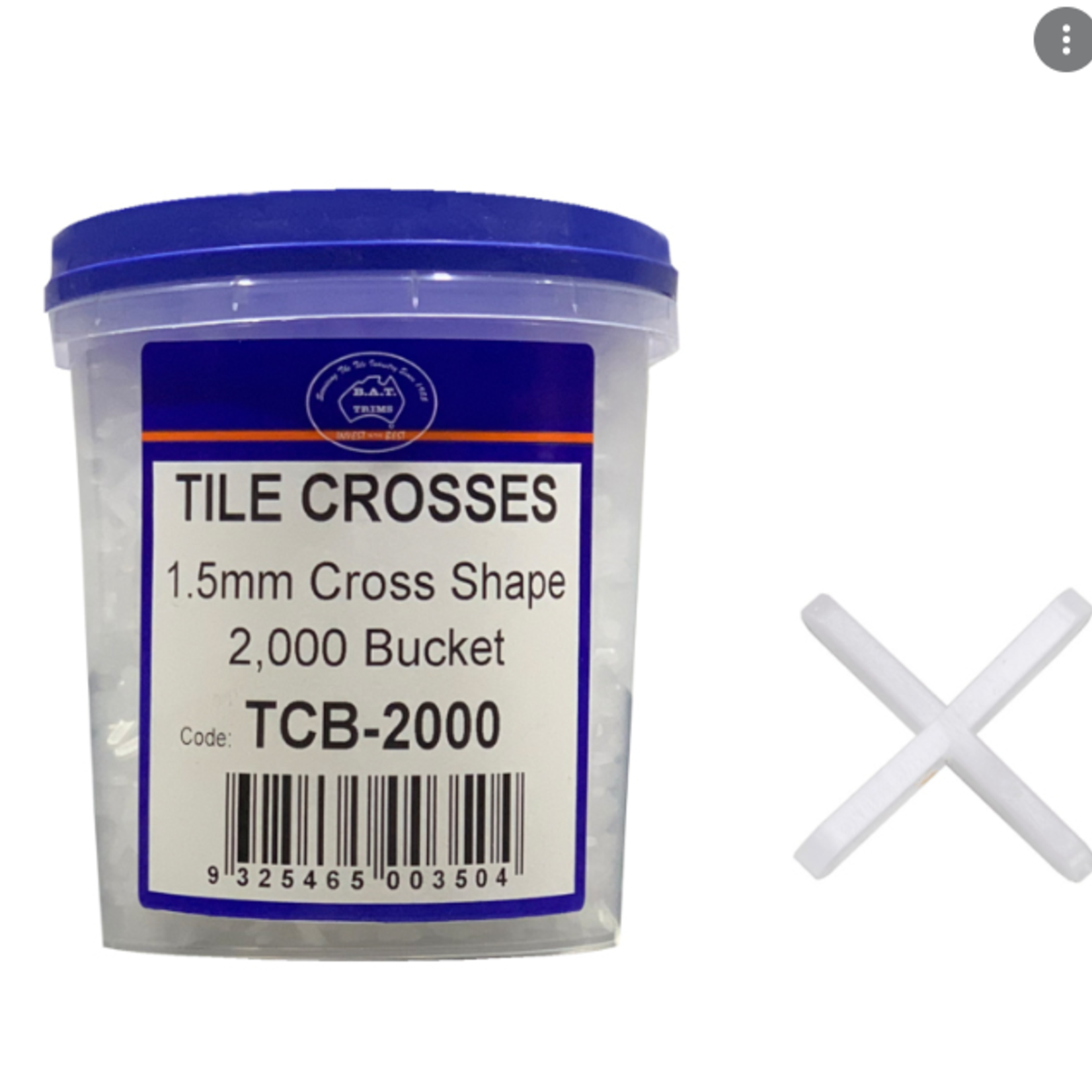 B.A.T Trims Pty Ltd BAT. Deep Tile Crosses