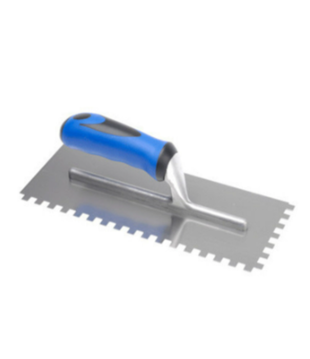 B.A.T Trims Pty Ltd BAT Pro Stainless Steel Trowels Soft Grip Handle Premium SS- Sturdy Rivet Connection
