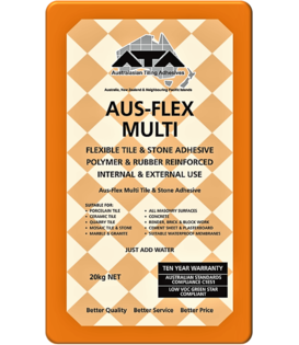 Aus-Flex Multi Orange 20kg Grey