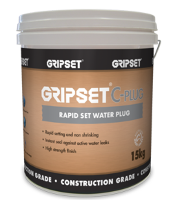 Gripset Gripset C-Plug ( Rapid Set Water Plug)