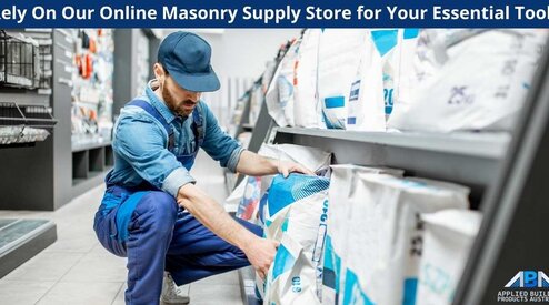 Rely On Our Online Masonry Supply Store for Your Essential Tools!
