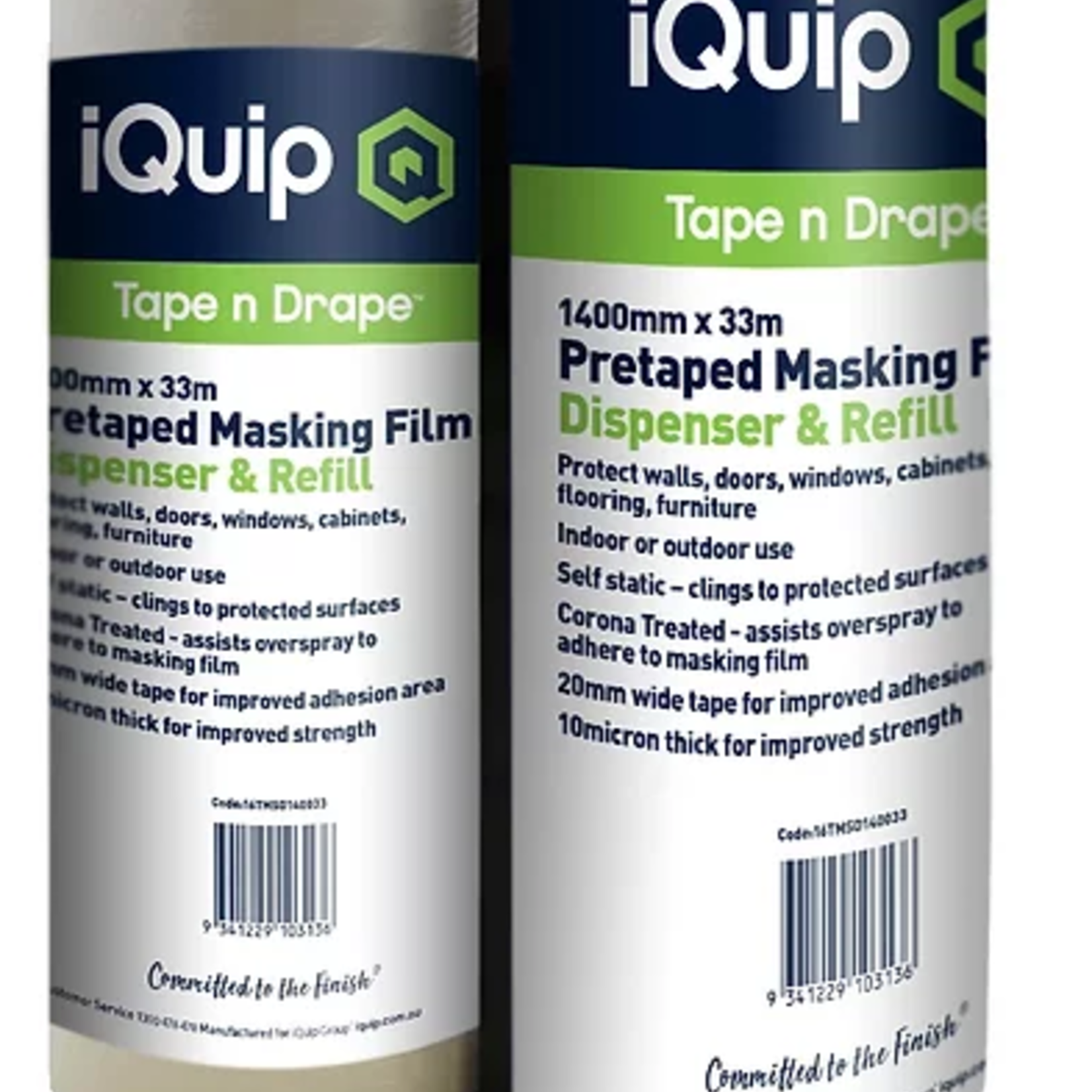 iQuip iQuip Pretaped Masking Film & Disp