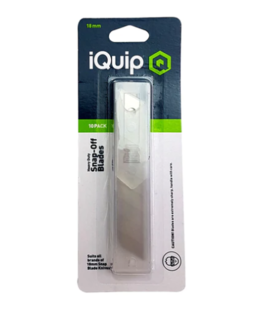 iQuip Snap Off Blades 18mm X 10Pcs
