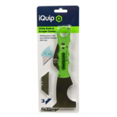 Utility knife and scraper combo