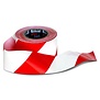 BARRICADE TAPE - RED/WHITE - 75MM X 100M